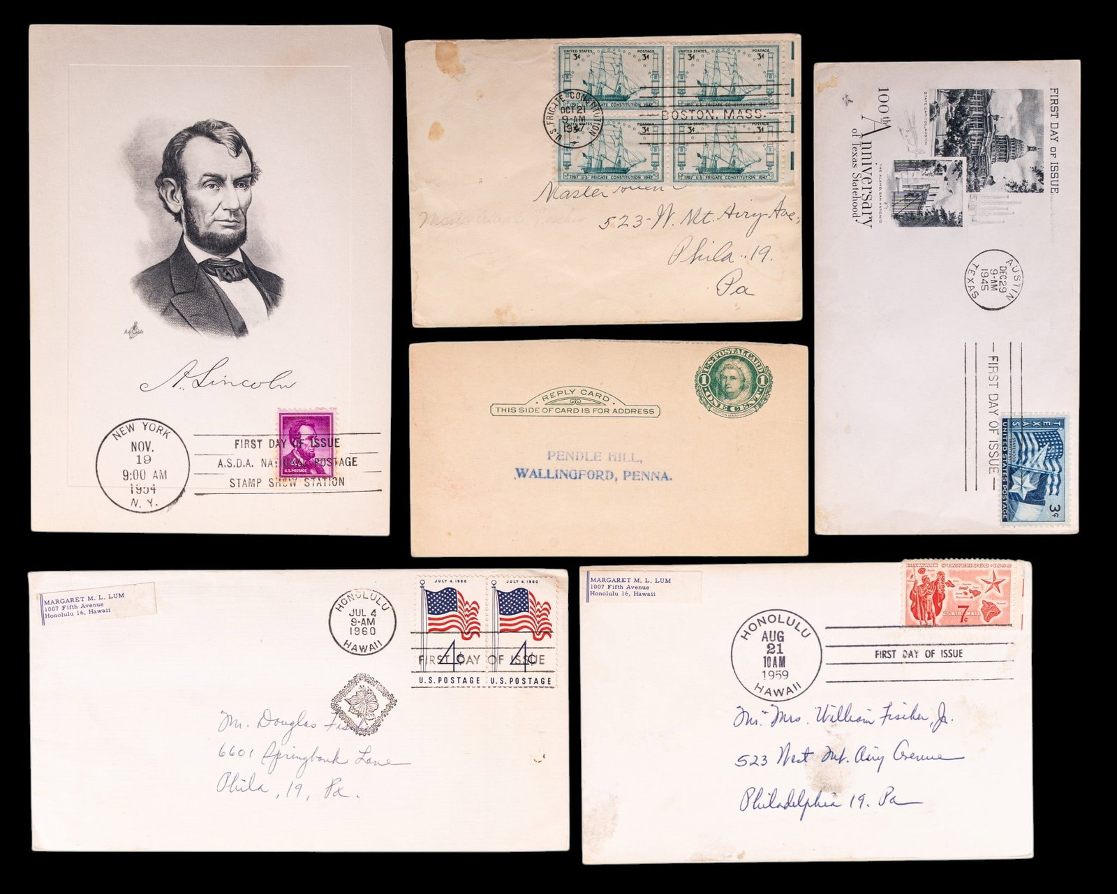 Early U.S. Postage - 4