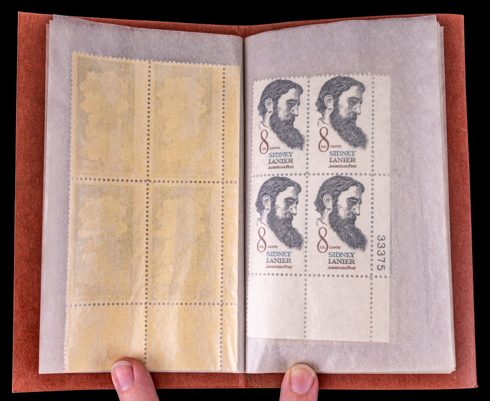 U.S. Postage Block Sheets - 10