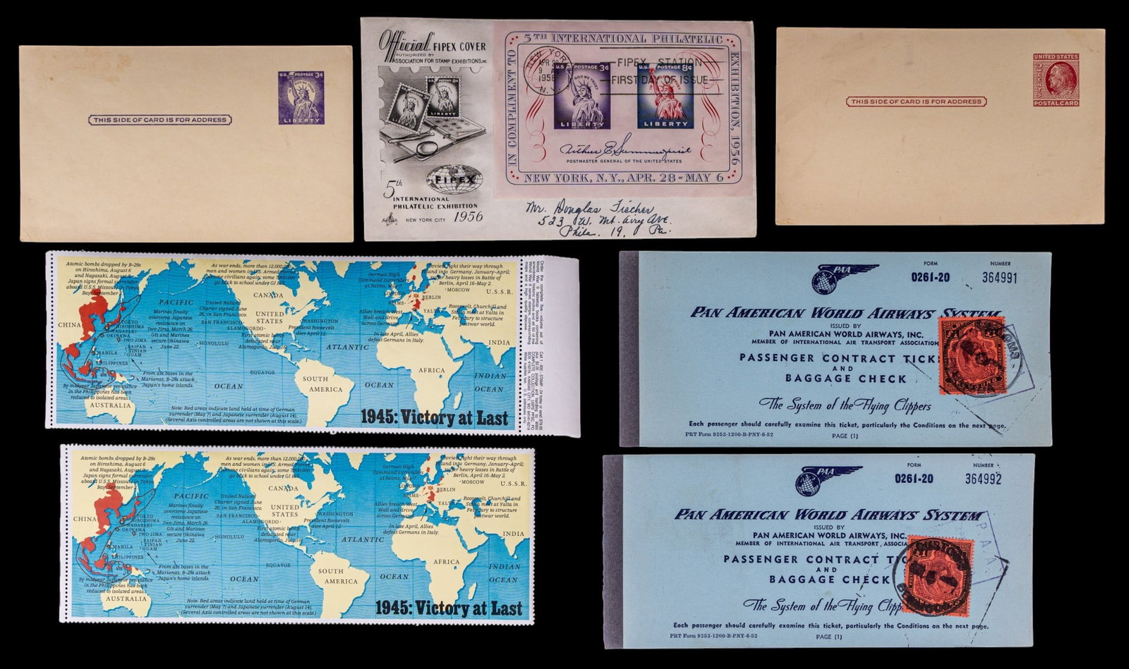 U.S. Postage Block Sheets - 3