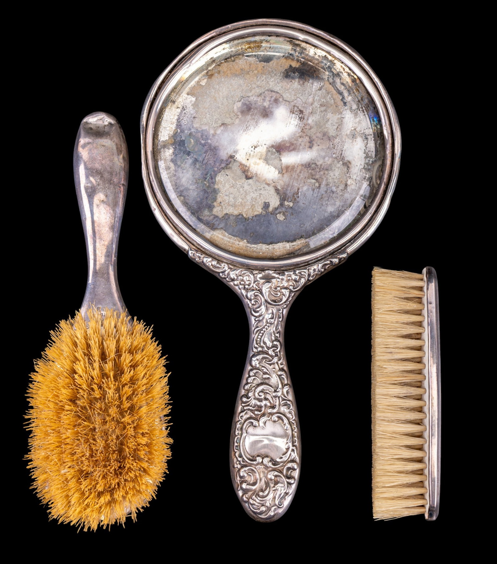 Antique Sterling Silver Vanity Set (1 of 11)