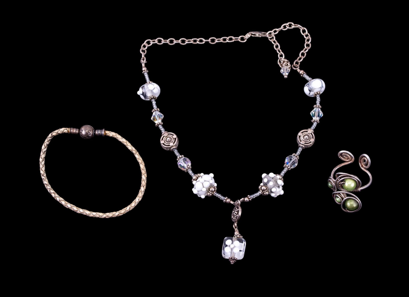 Pandora & Sterling Jewelry Lot (1 of 8)
