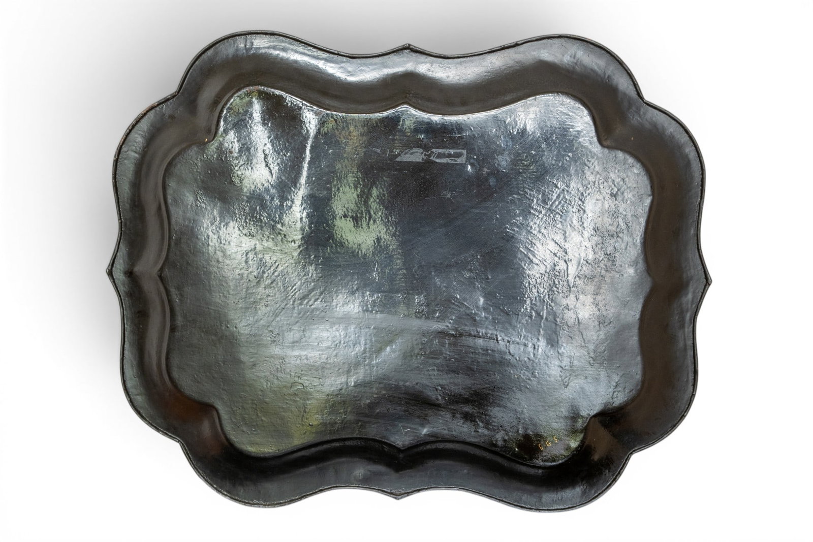Tole-Painted Tray Table - 3