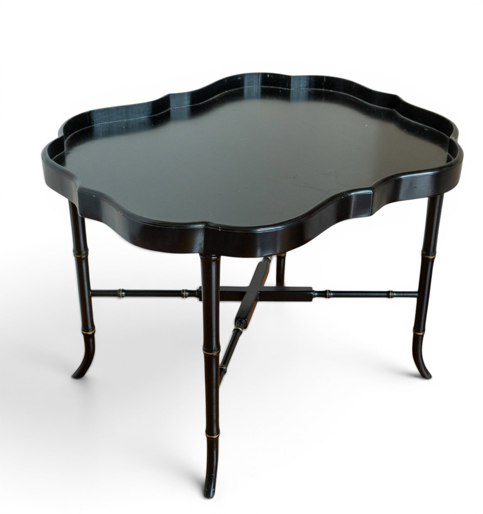 Tole-Painted Tray Table - 5