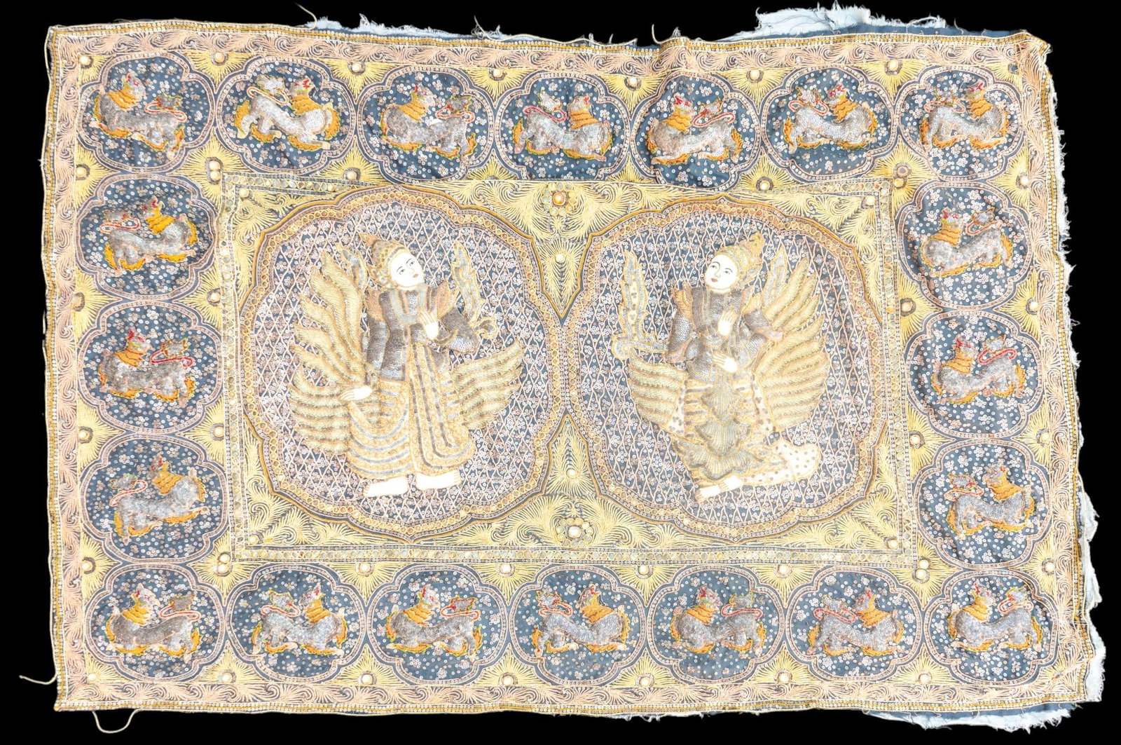 Thai Figural Textile - 3