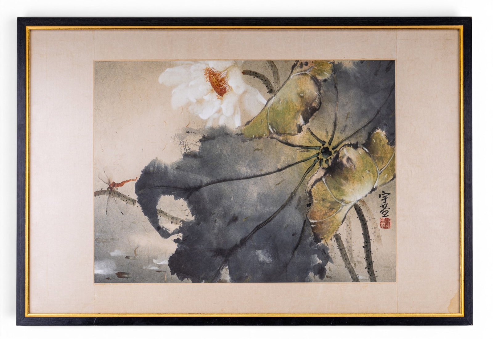 Henry Wo Yue-Kee Chinese Watercolor (1 of 6)
