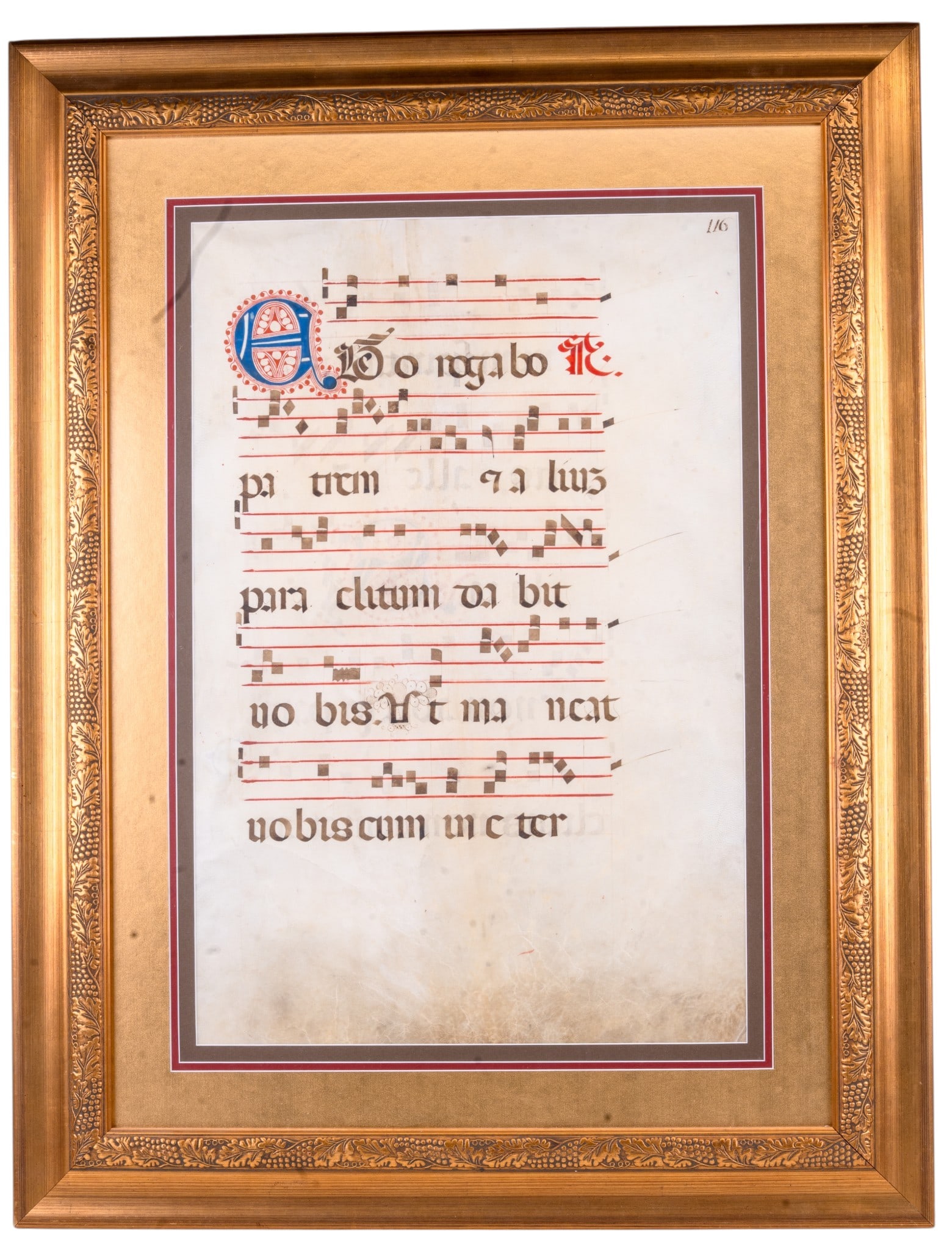Gregorian Chant on Velum (1 of 10)