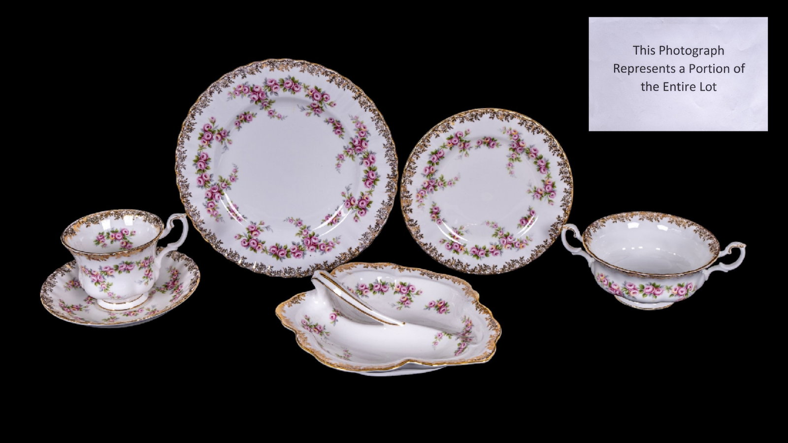 Royal Albert Bone China Dimity Rose (1 of 8)