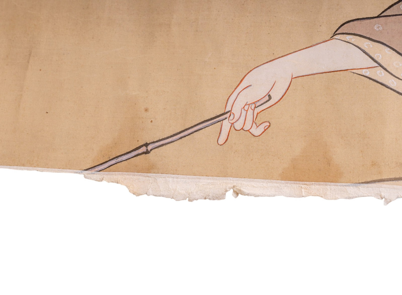 Chinese painted Hanging Scroll - 10