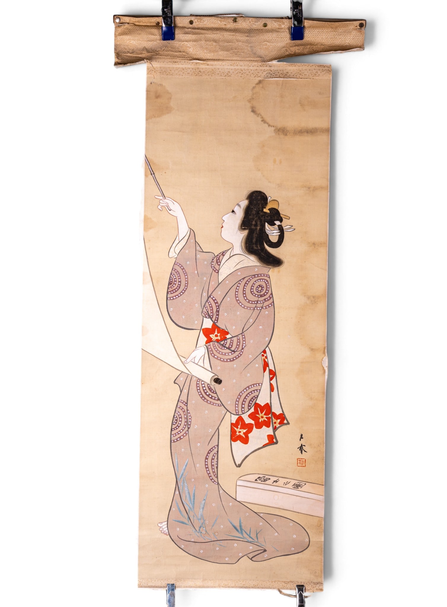 Chinese painted Hanging Scroll (1 of 13)