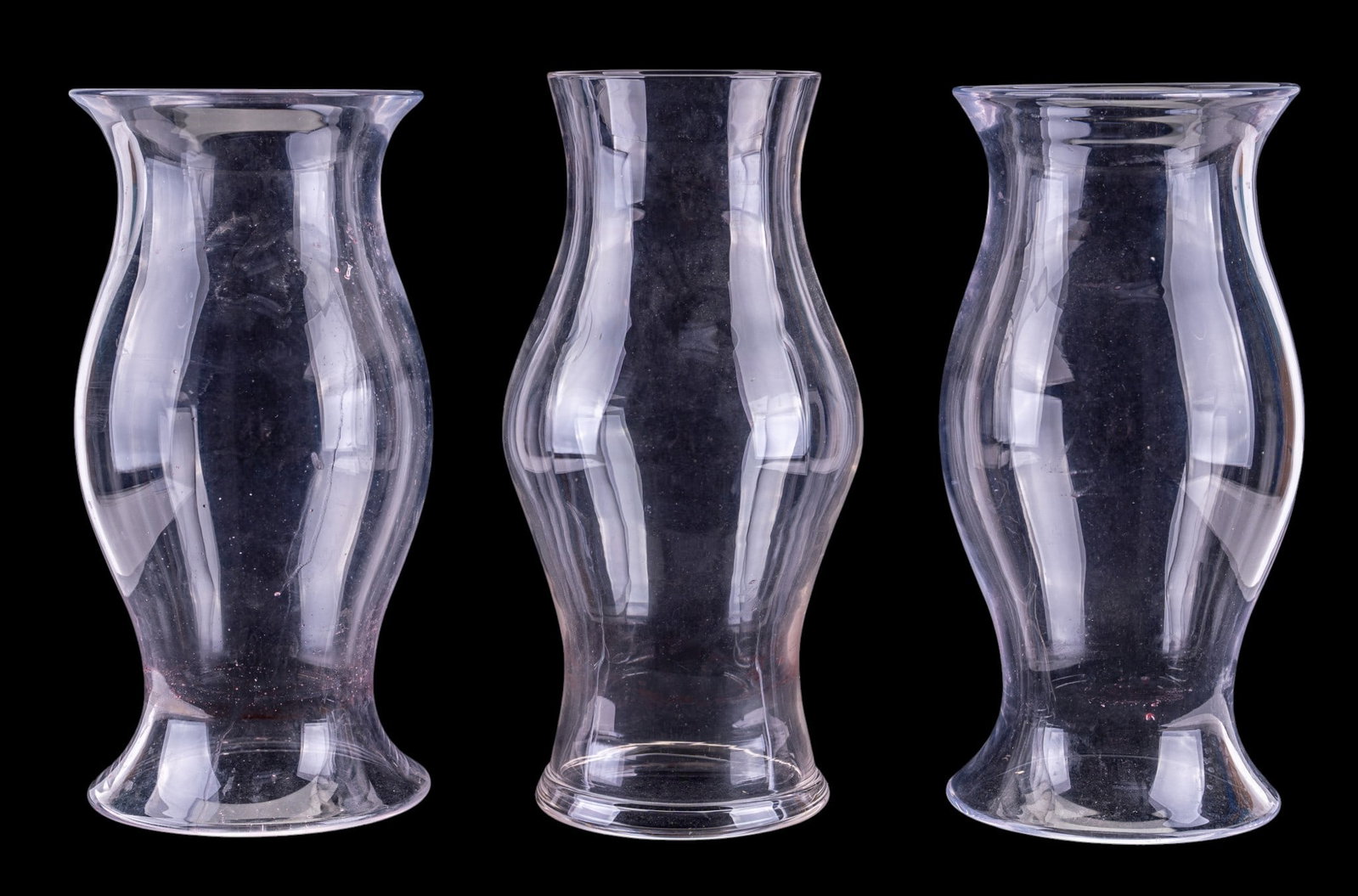Simon Pearce Glass Hurricane Candle Shades (3) (1 of 8)