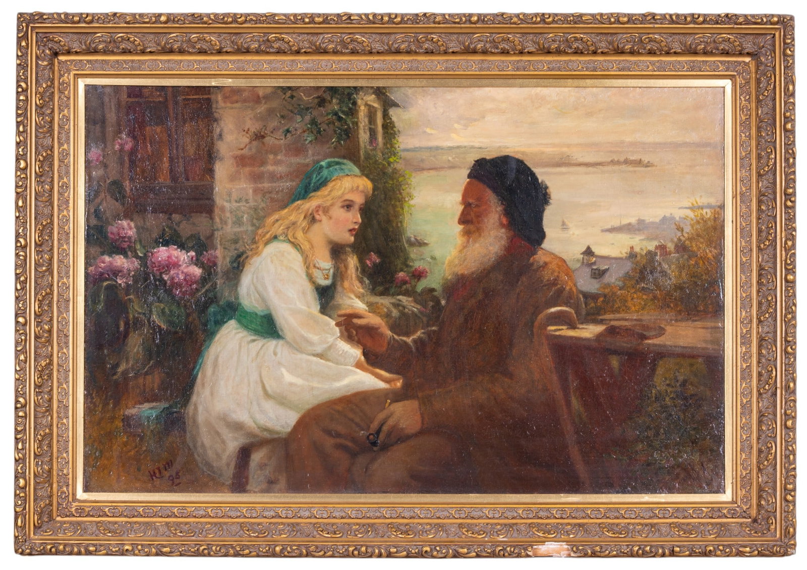 Large Hamilton Maccallum Oil on Board (1 of 12)