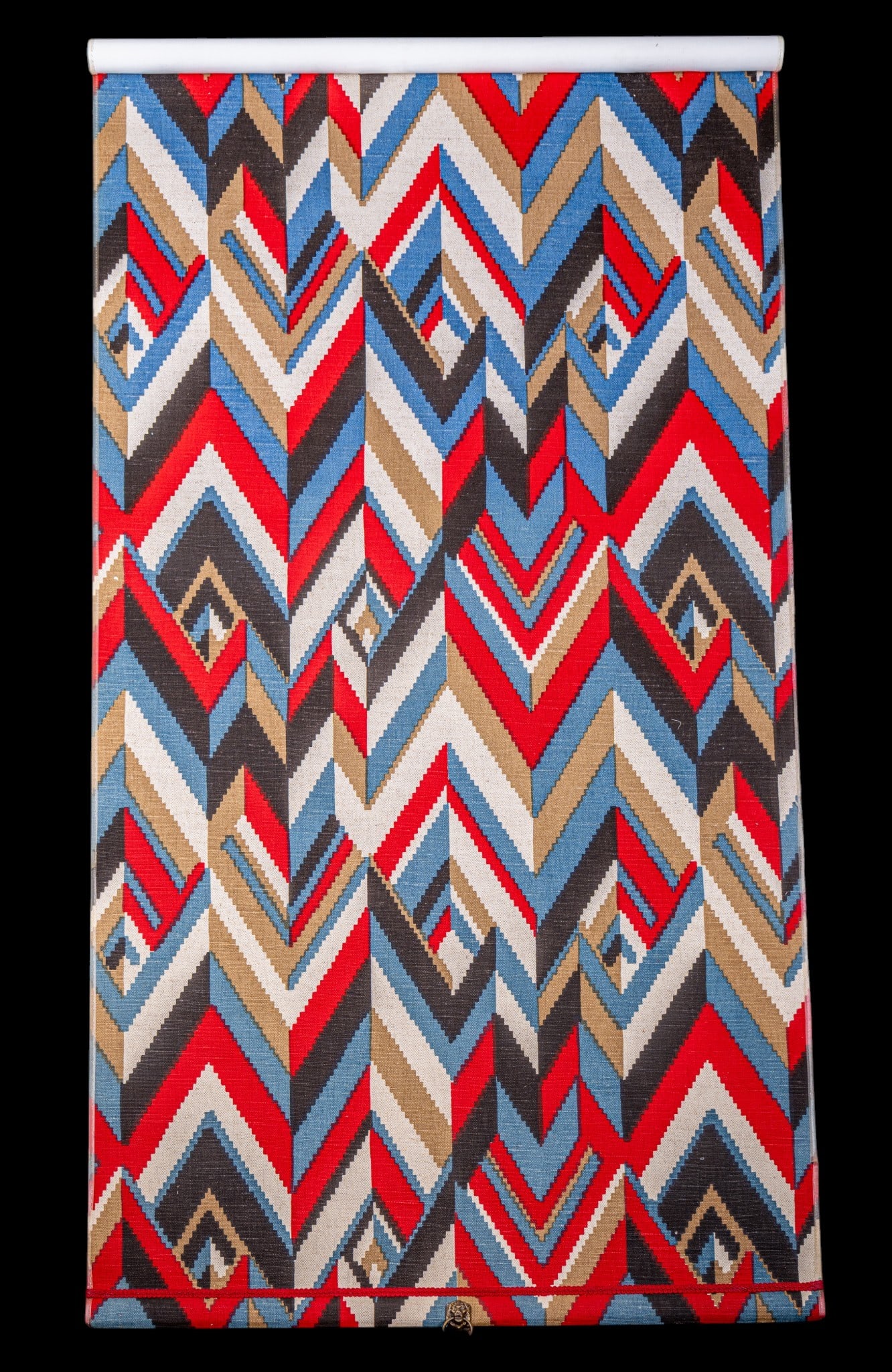 Hand Woven Southwestern Fabric Hanging / Blind (1 of 9)