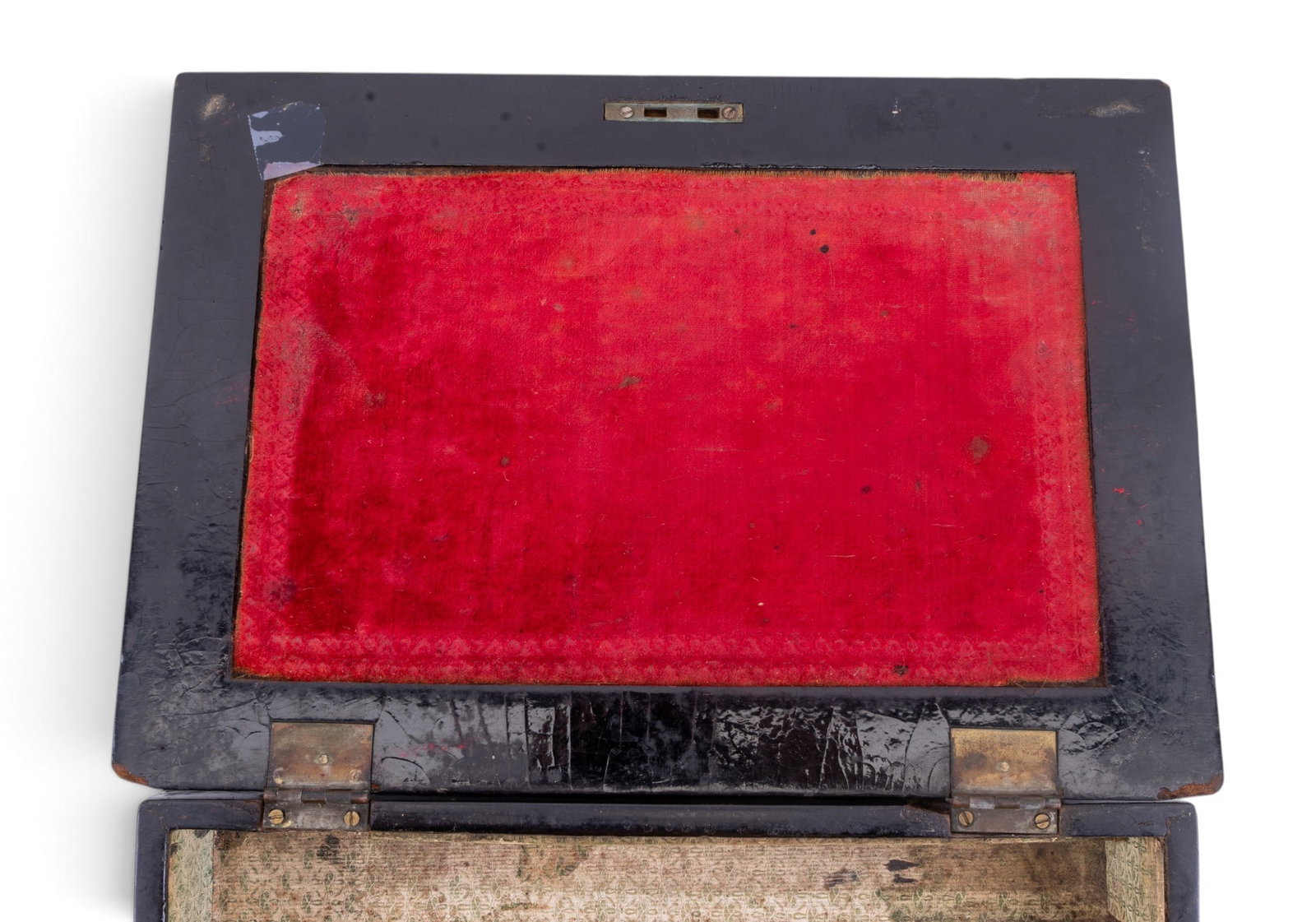 19th C Continental Lacquerware Boxes, One w/ MOP - 8
