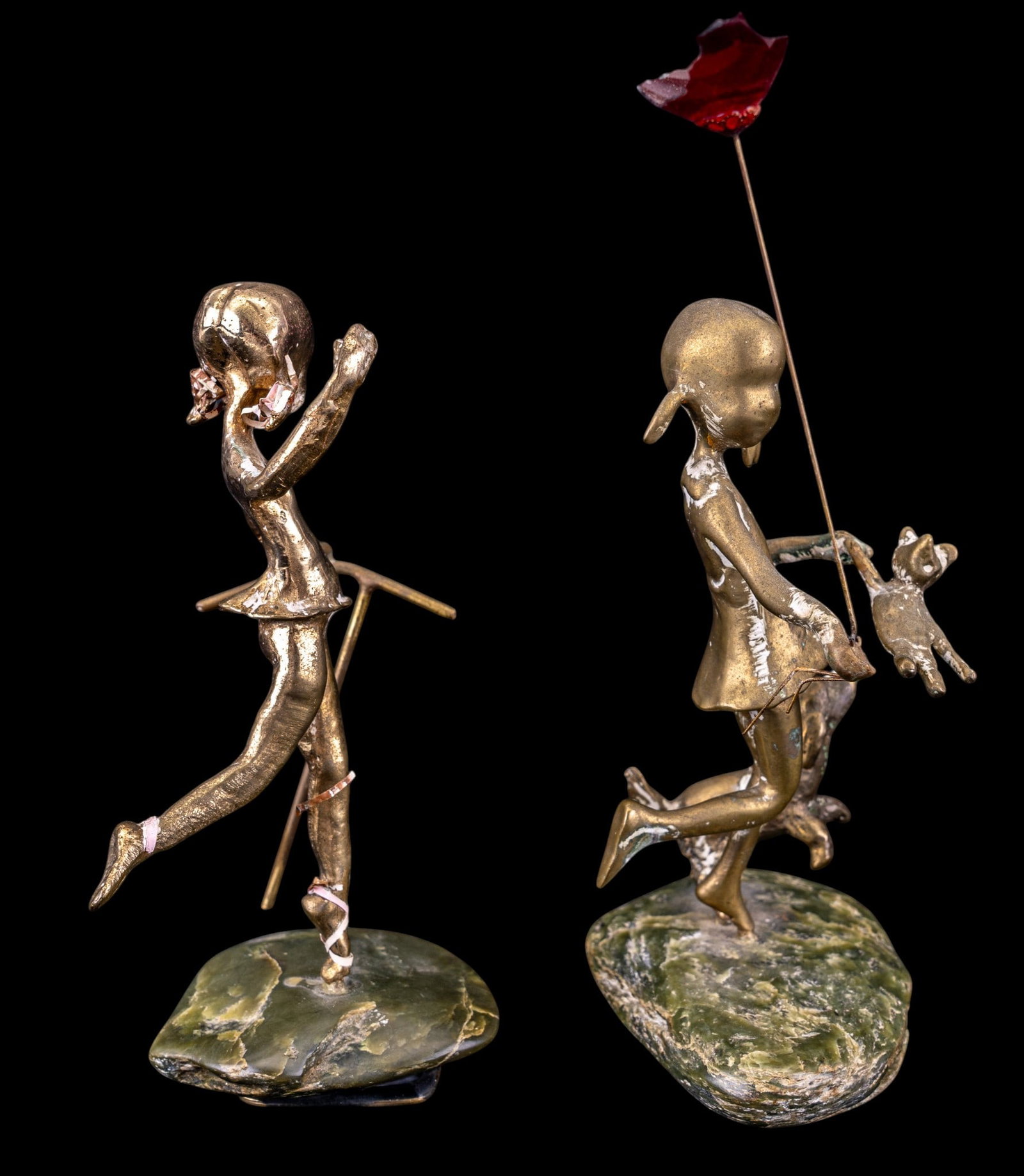 Two Malcom Moran Bronze Sculptures - 5