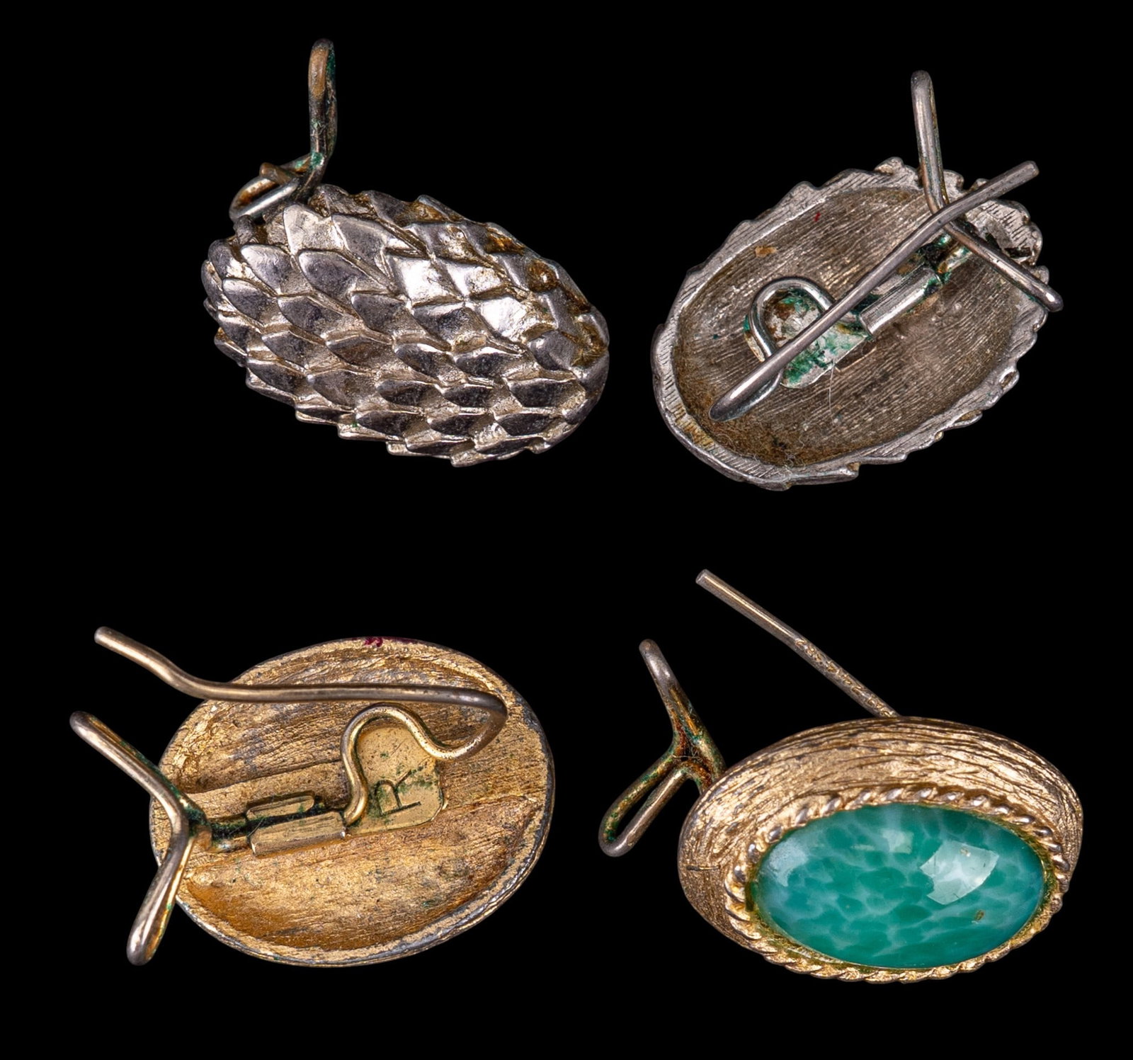 Wing Back Earrings - 6