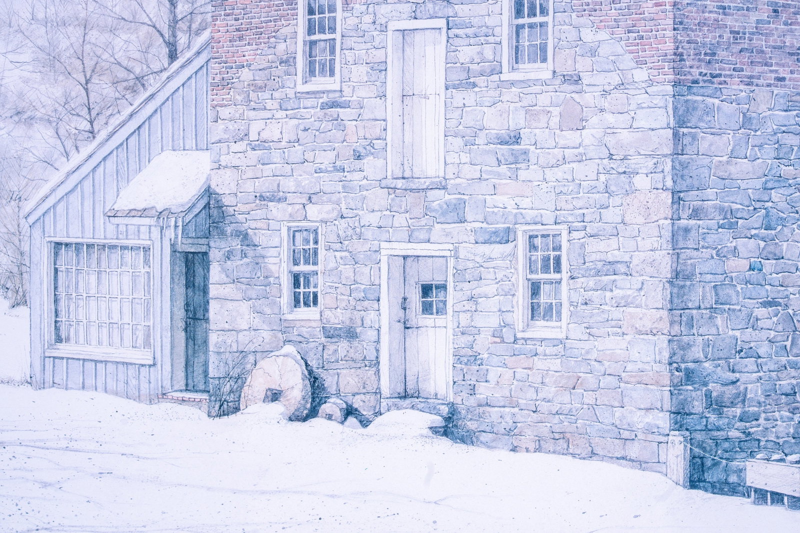 Closed For Winter Print - 2
