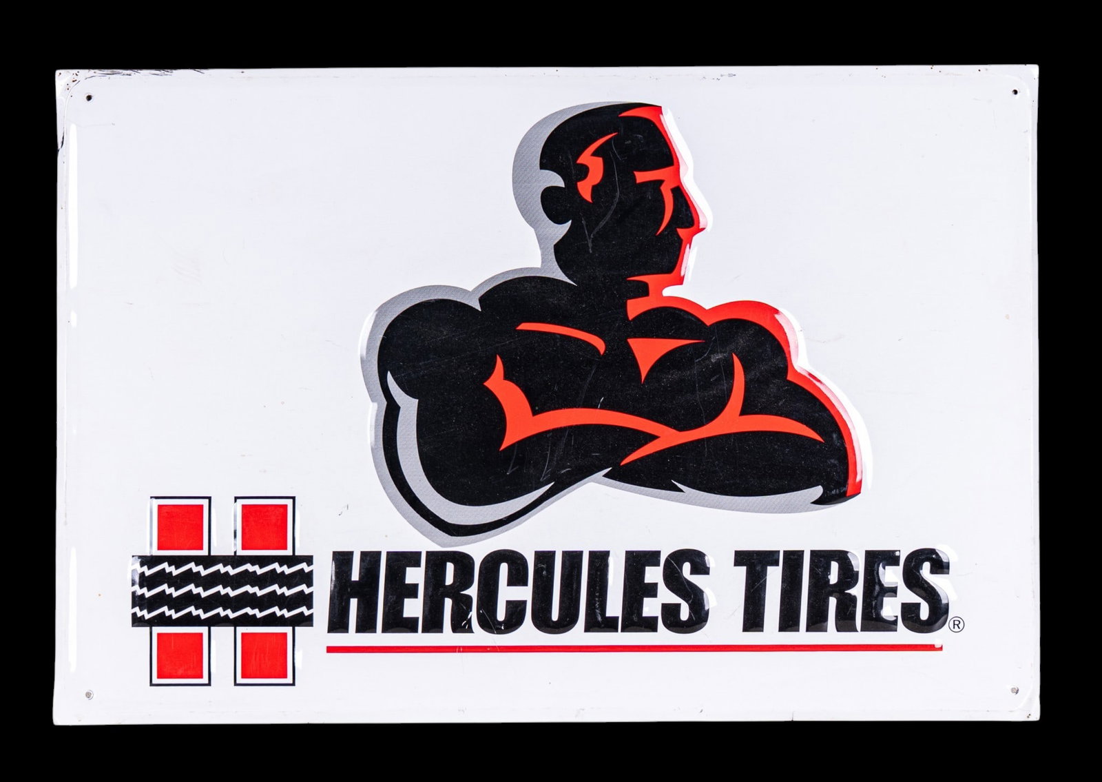Hercules Tire Metal Trade Sign (1 of 6)