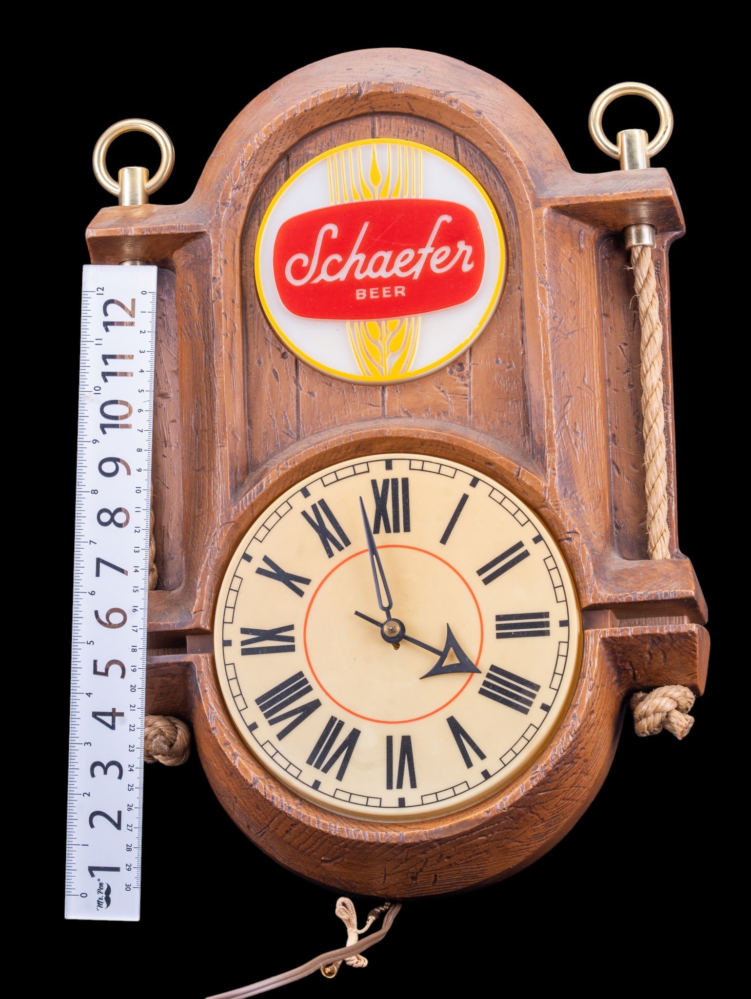 Schaefer Illuminated Nautical Wall Clock - 7