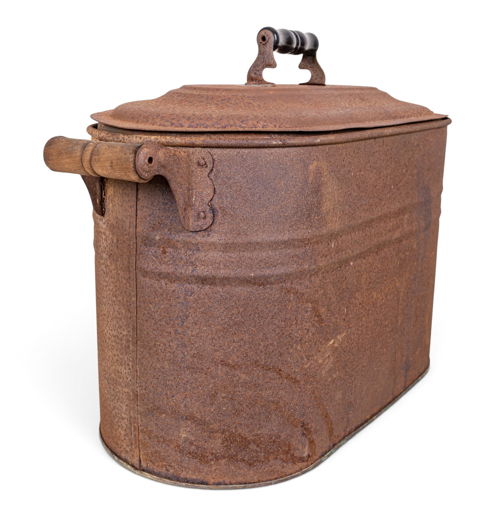 Handled Large Kettle and Roaster - 8