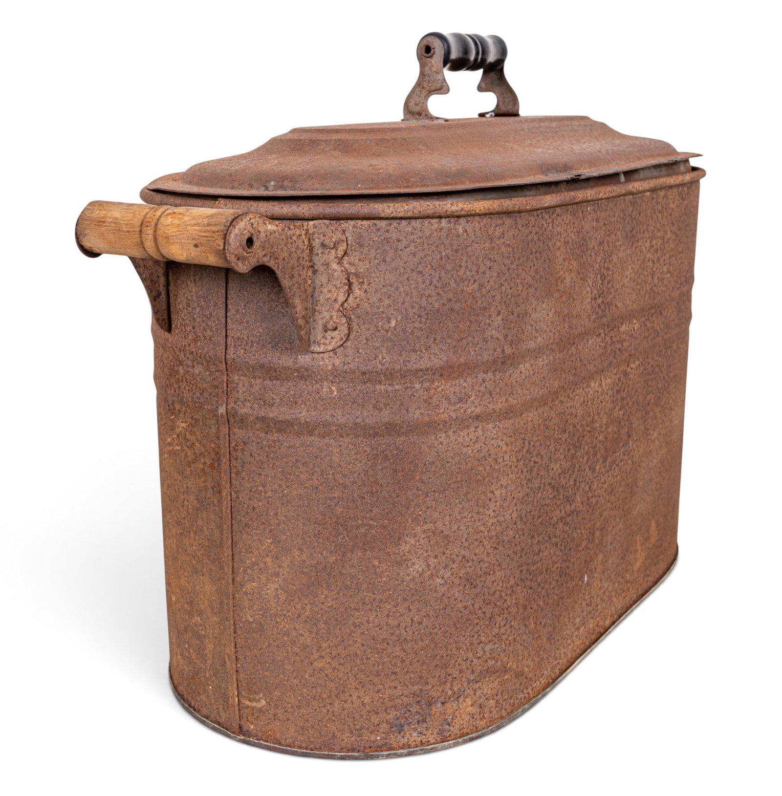 Handled Large Kettle and Roaster - 9