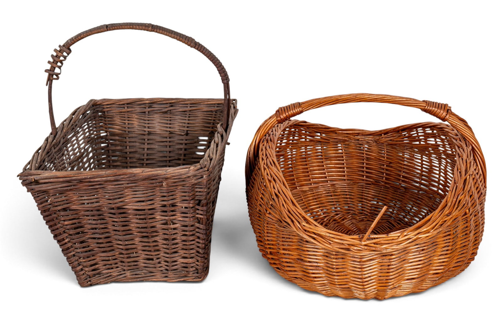 Woven Baskets, 6 Assorted Styles - 4