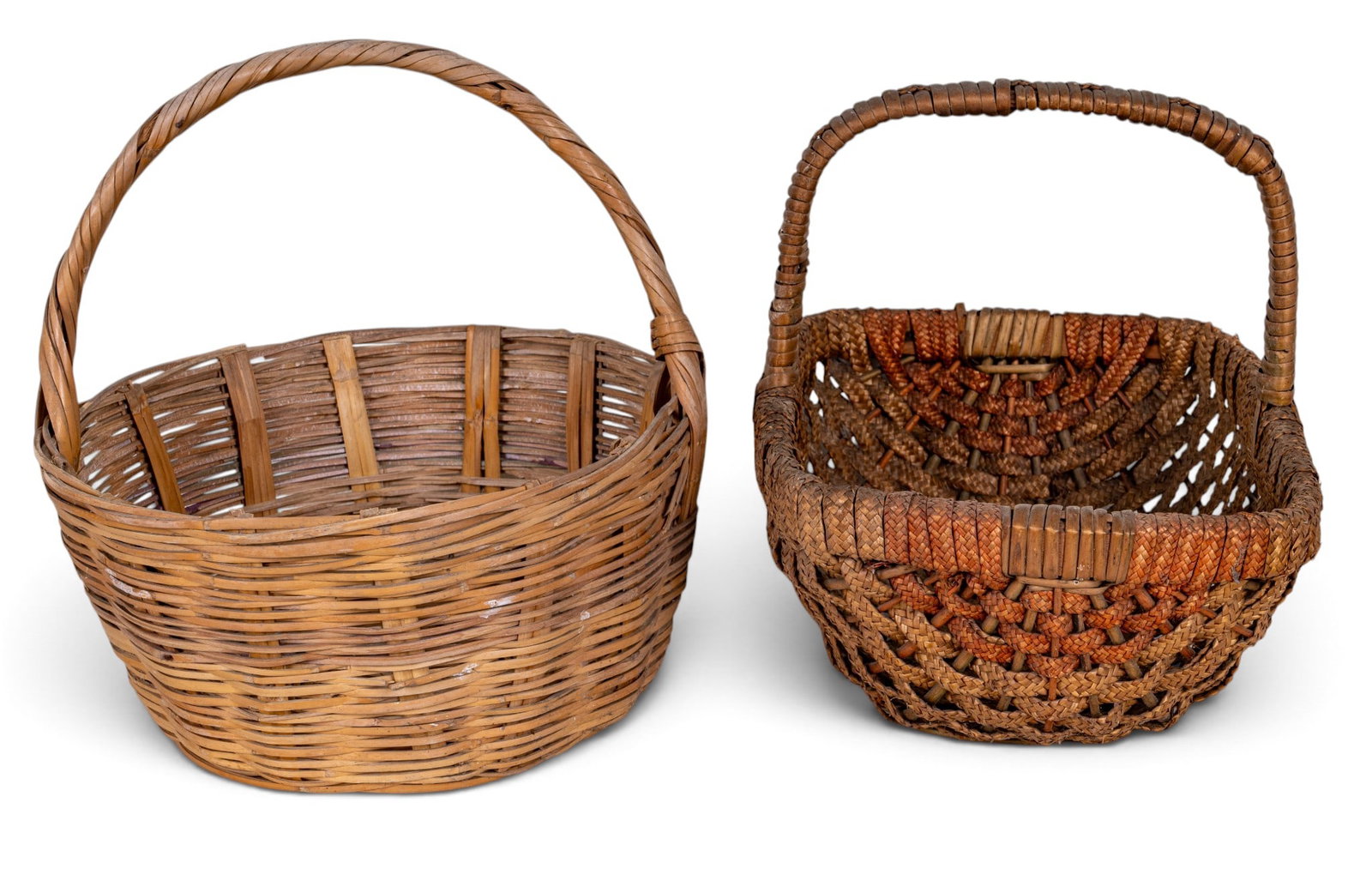 Woven Baskets, 6 Assorted Styles - 7