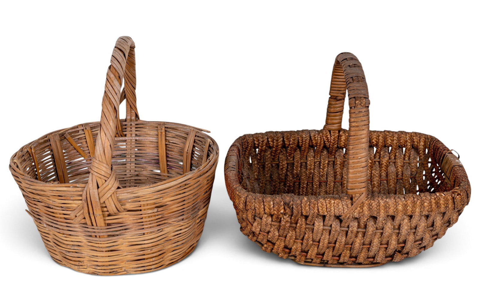 Woven Baskets, 6 Assorted Styles - 8