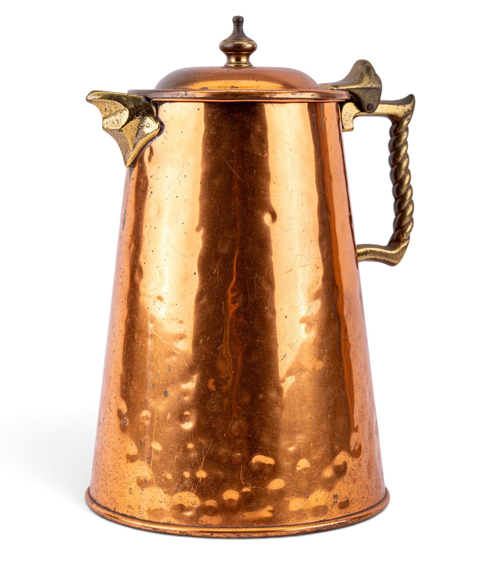 19/20C Copper Coffee Pot + Document Box - 2
