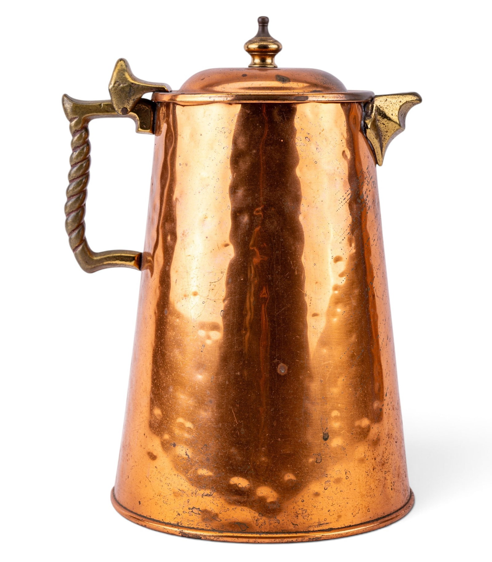 19/20C Copper Coffee Pot + Document Box - 3