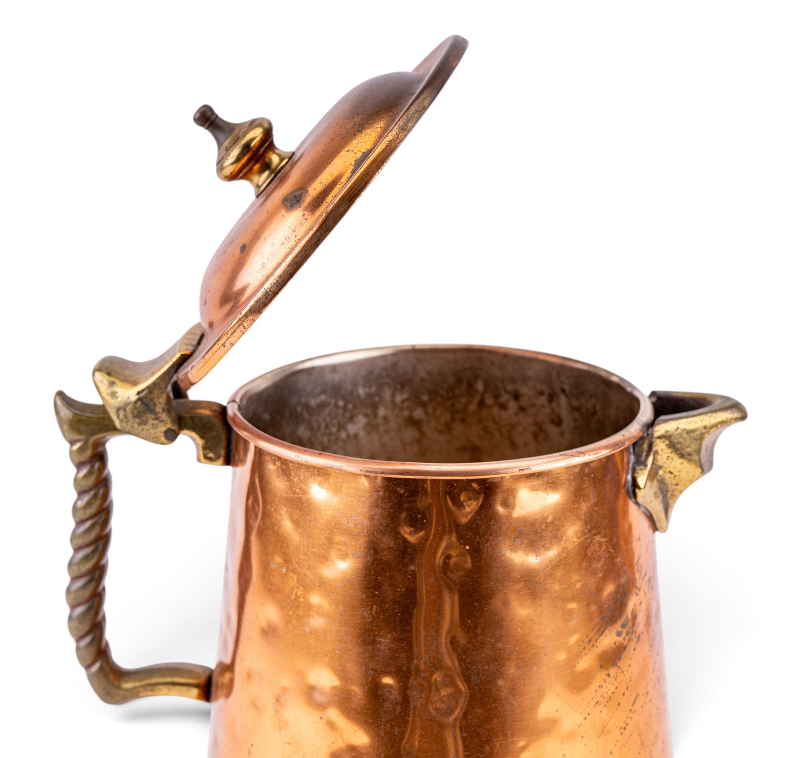 19/20C Copper Coffee Pot + Document Box - 5