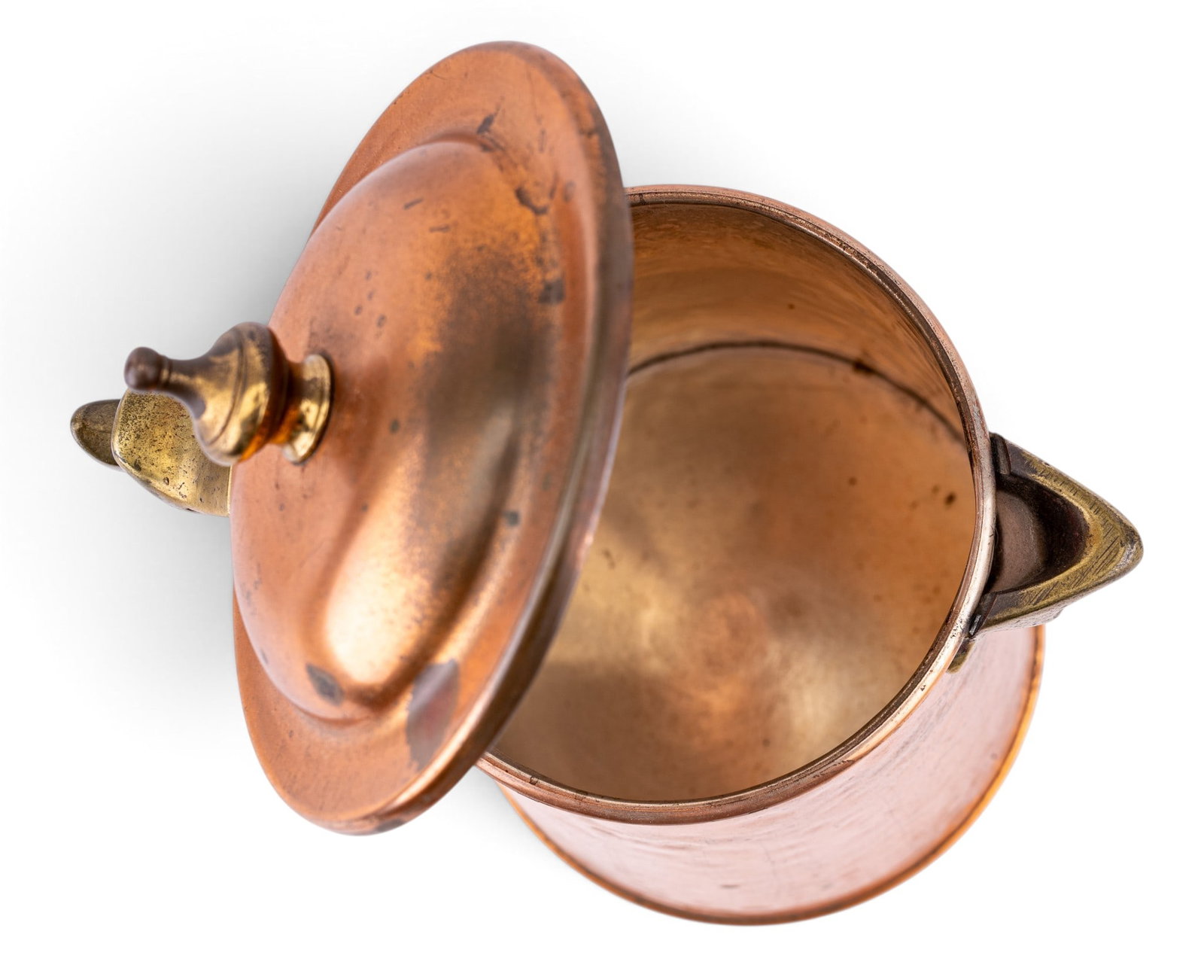 19/20C Copper Coffee Pot + Document Box - 6