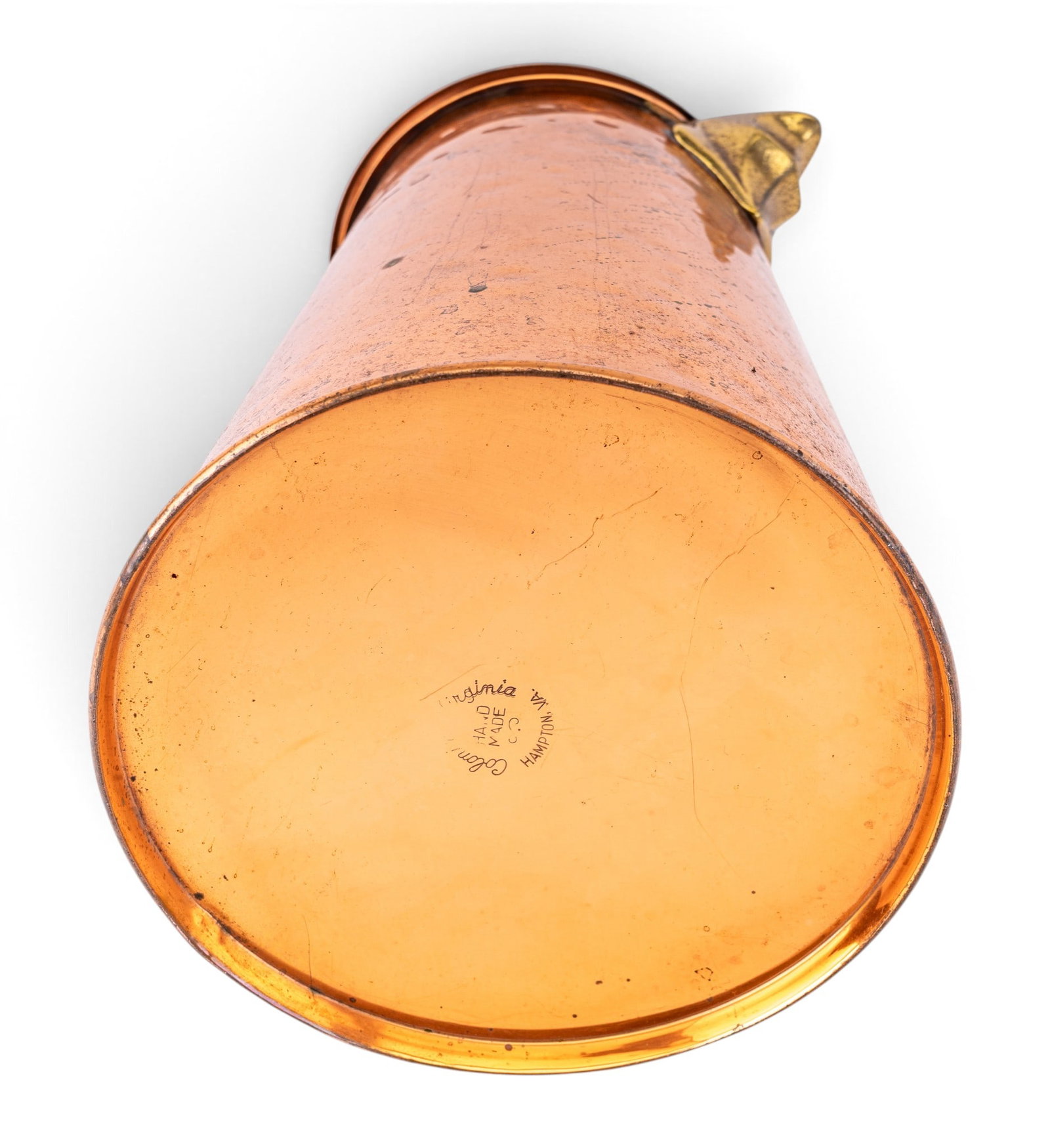 19/20C Copper Coffee Pot + Document Box - 7
