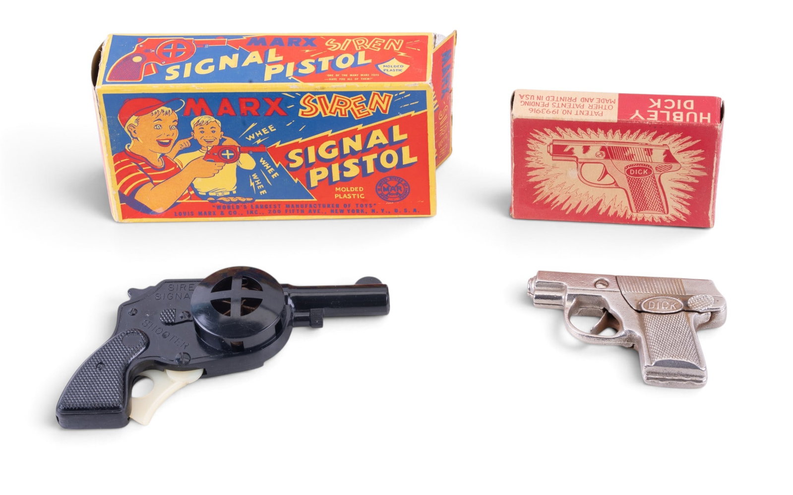 Hubley Dick Toy Cap Gun w/ OG Box (1 of 17)