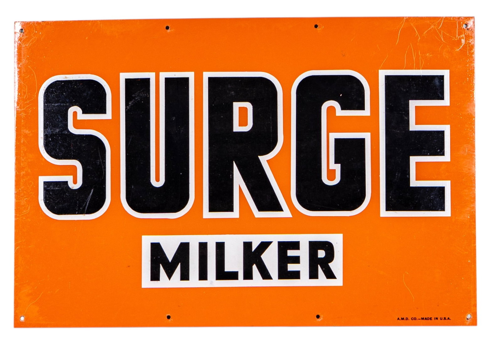 Surge Milker Metal Trade Sign (1 of 5)