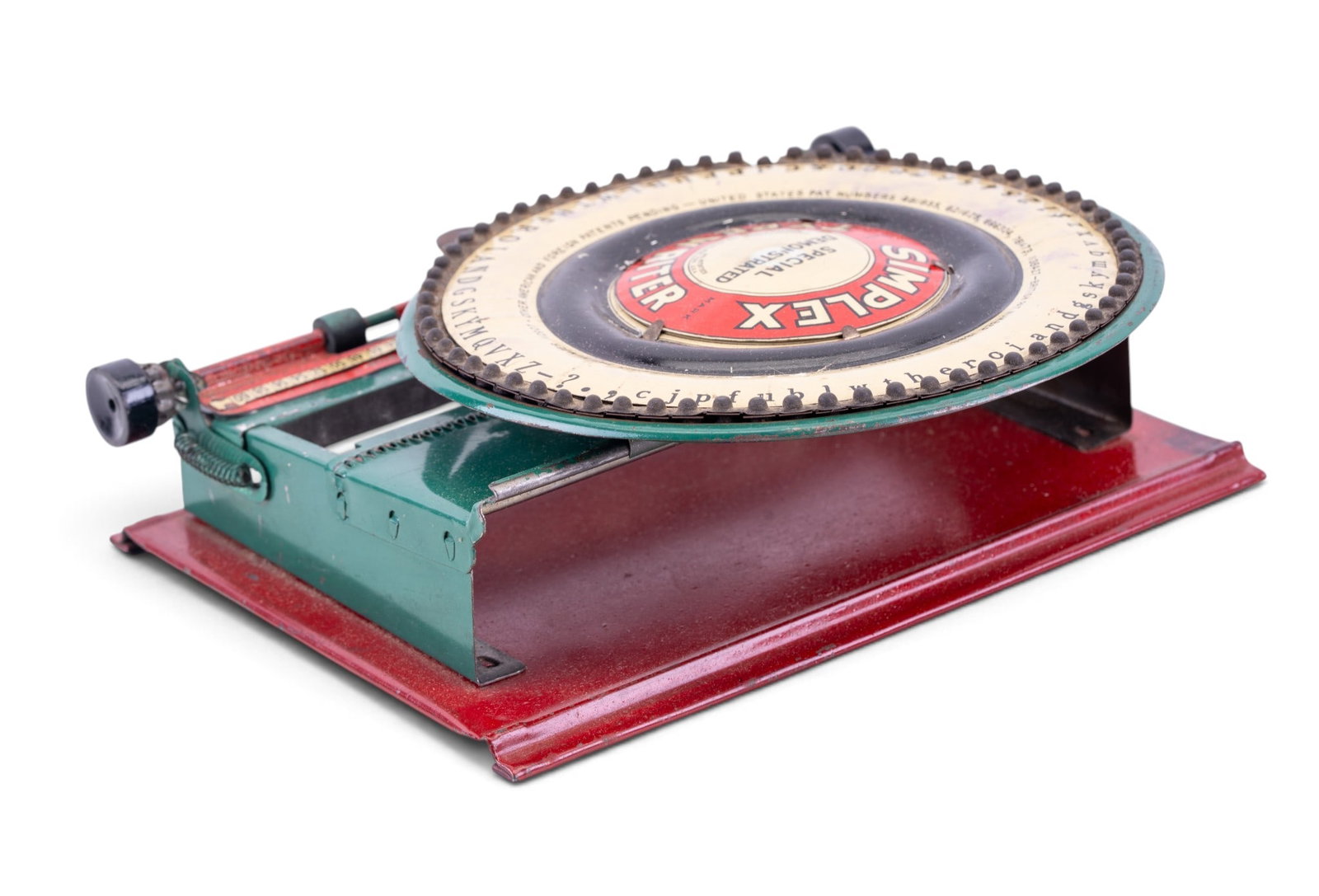 Simplex Typewriter Model C w/ OG Box - 12