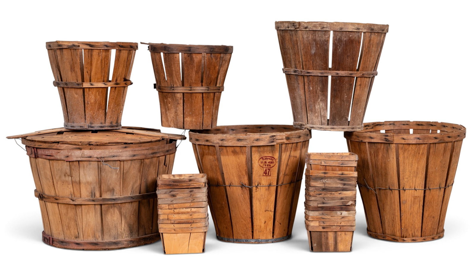 Wooden Fruit and Berry Baskets (1 of 17)