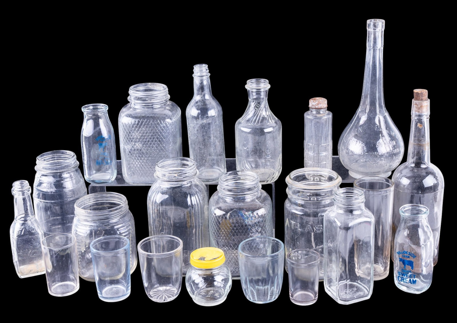 Vintage Bottles, Jars, and Glassware (1 of 15)