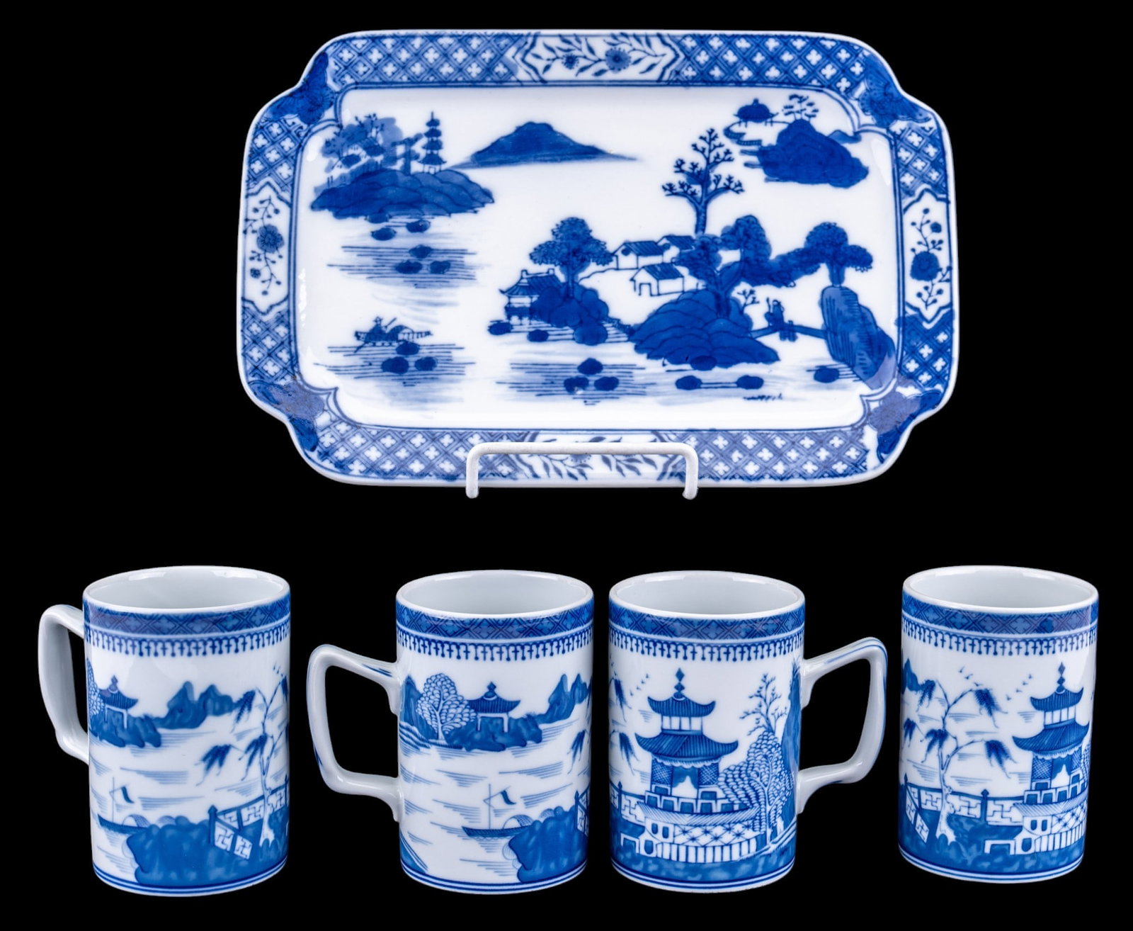 Mottahedeh Portugal Blue Asian Design Mugs (1 of 11)