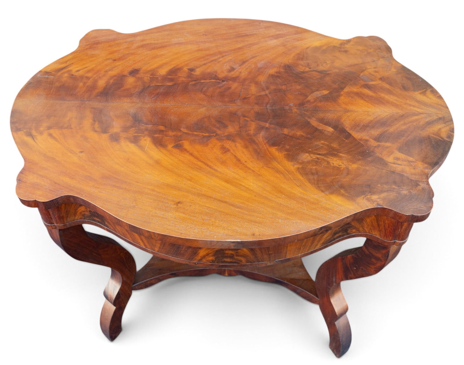 Victorian Walnut Parlor Table - 2
