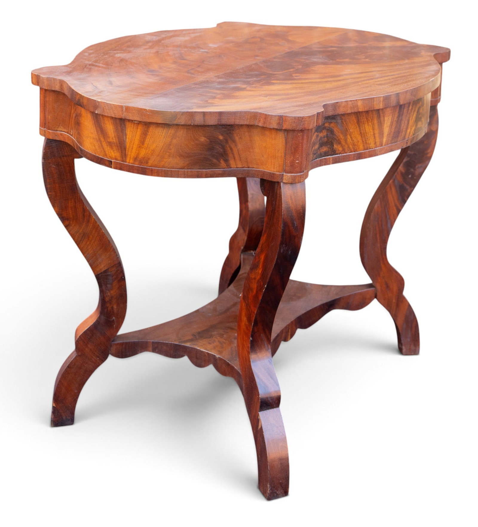 Victorian Walnut Parlor Table - 3