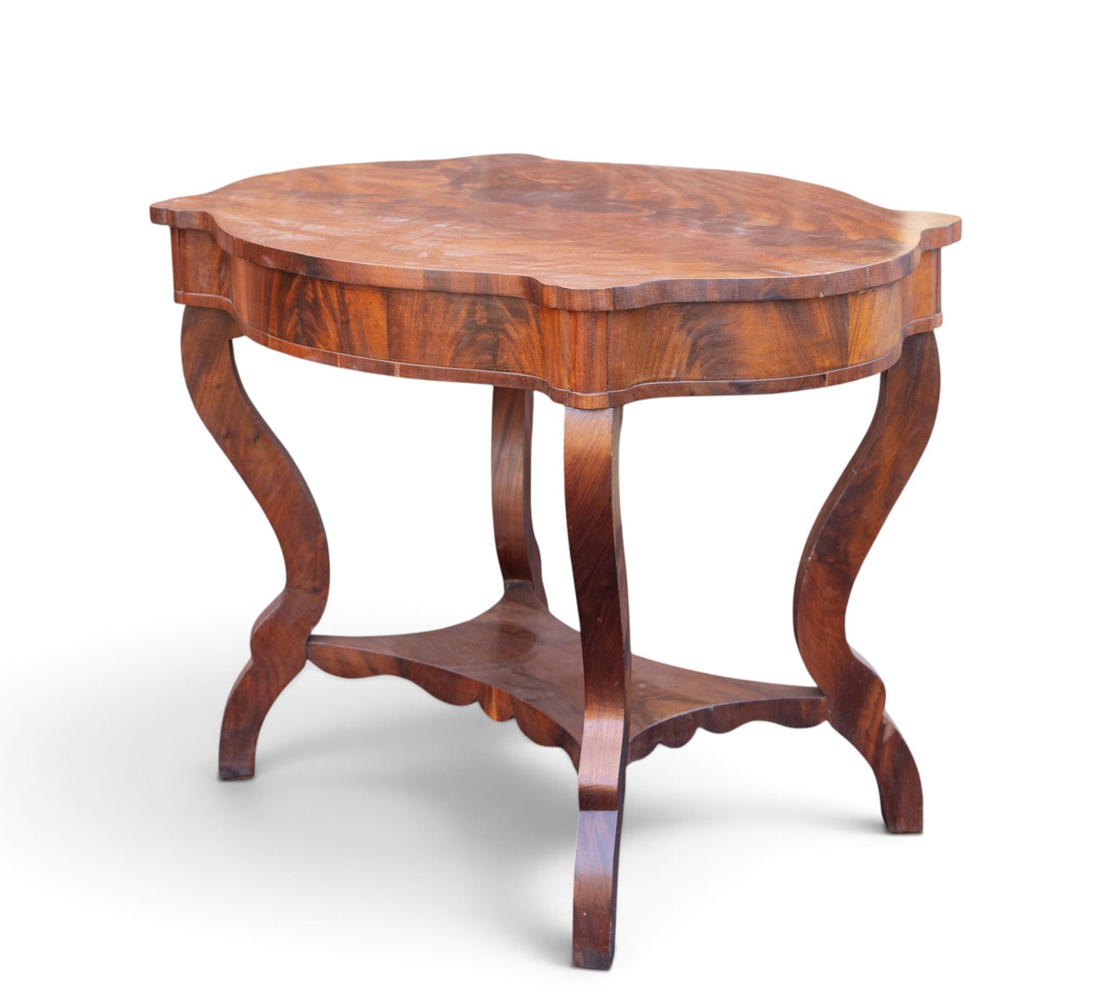 Victorian Walnut Parlor Table - 4