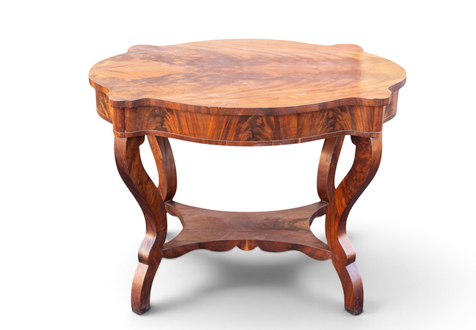Victorian Walnut Parlor Table - 6