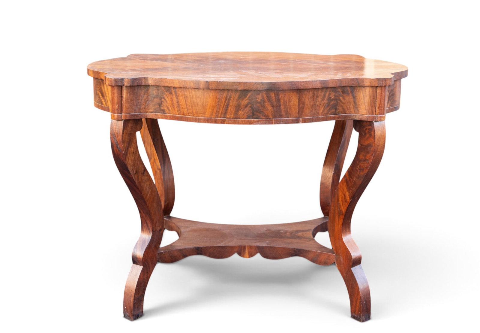 Victorian Walnut Parlor Table - 7