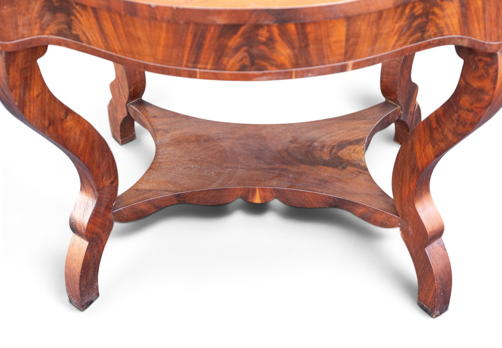 Victorian Walnut Parlor Table - 8