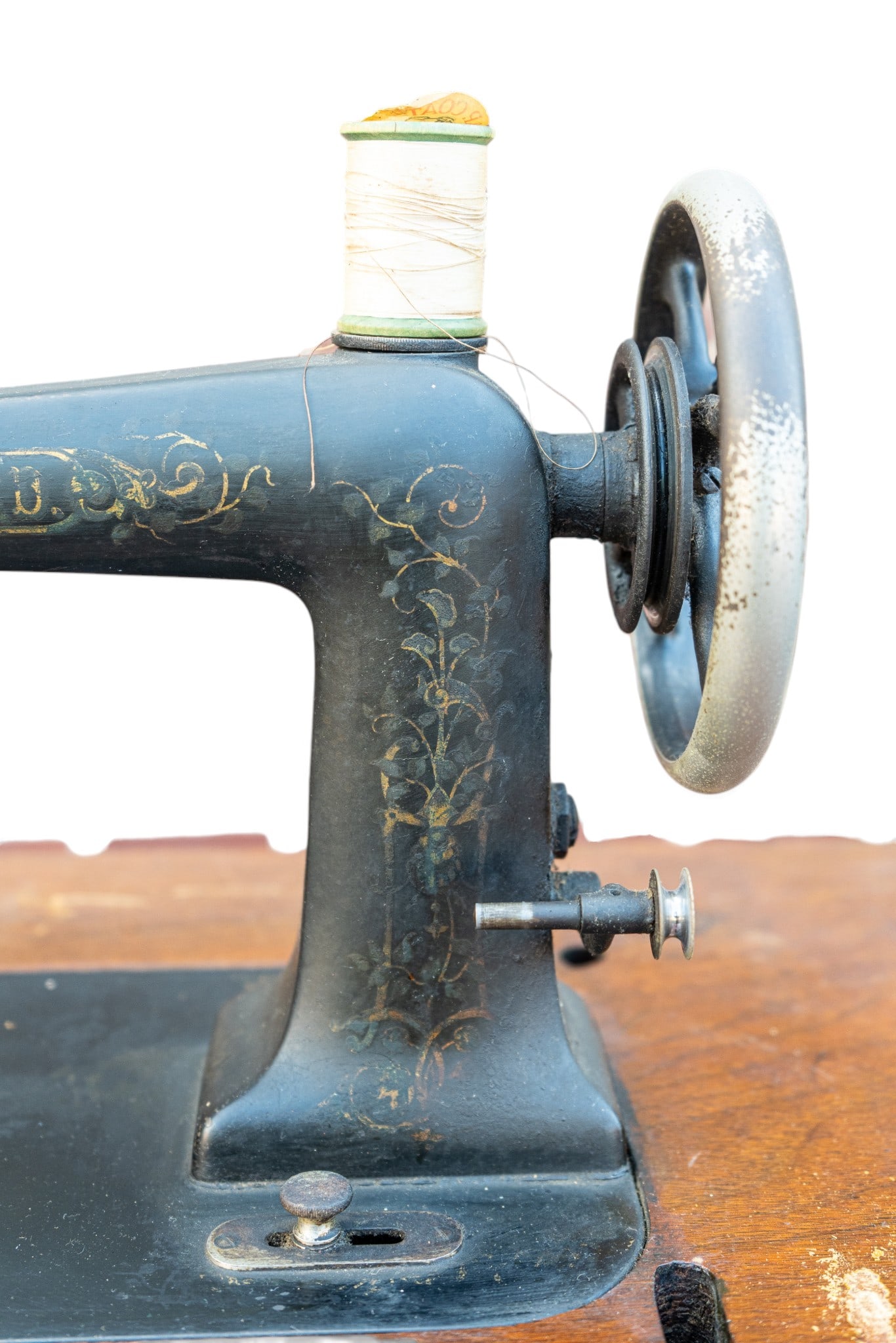 19th C Standard Sewing Machine and Table - 7