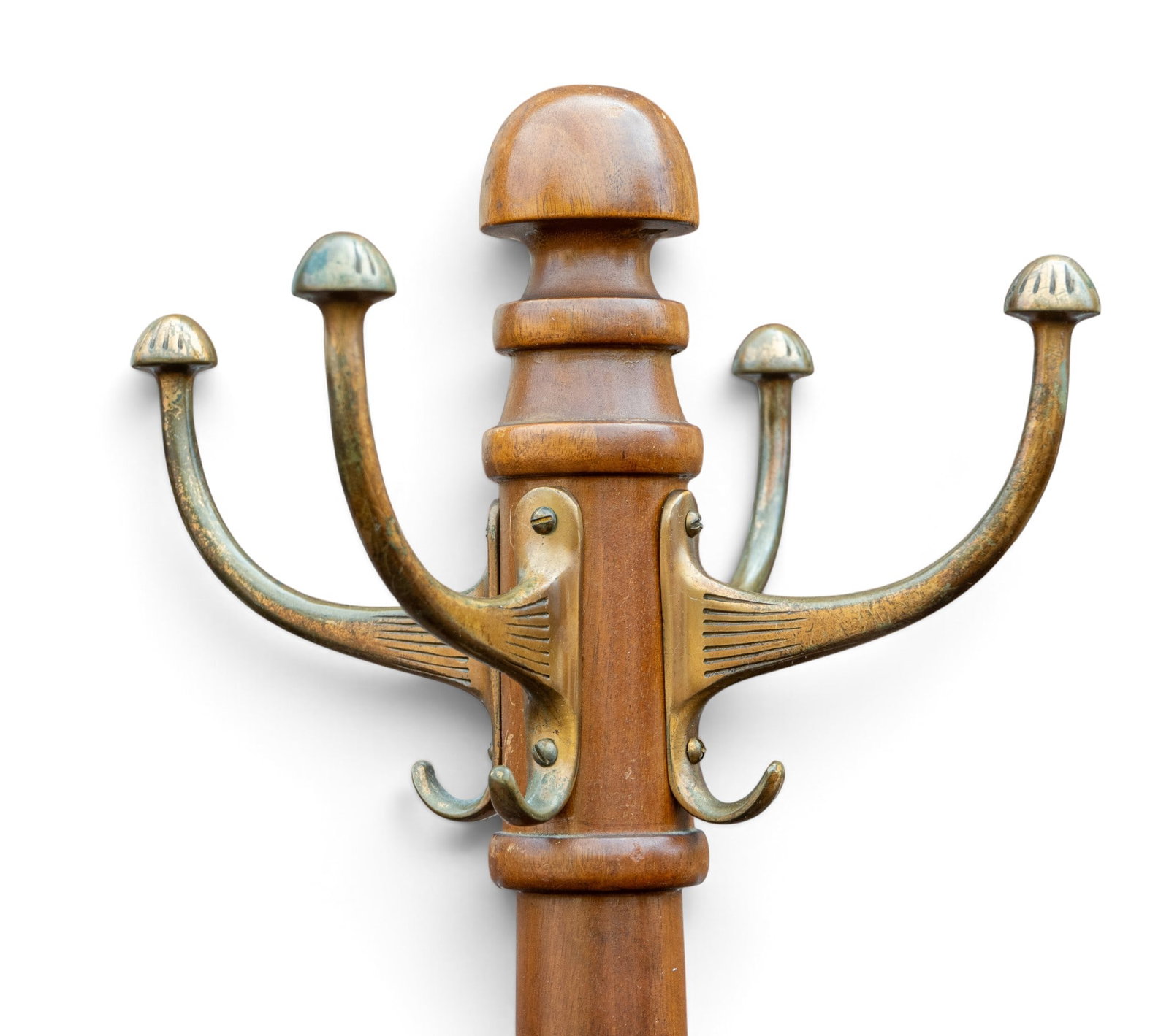 Contemporary Oak Hat Rack - 3