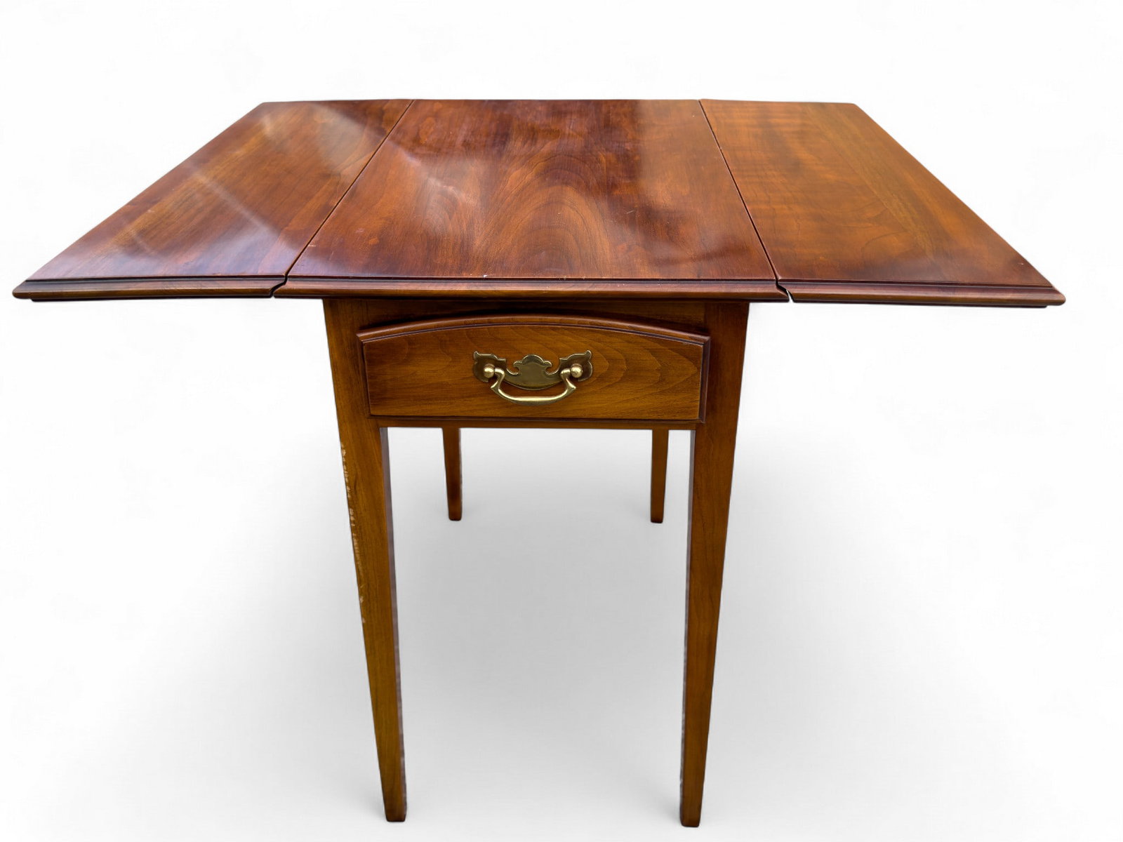 Statton Cherry Pembroke Table - 4