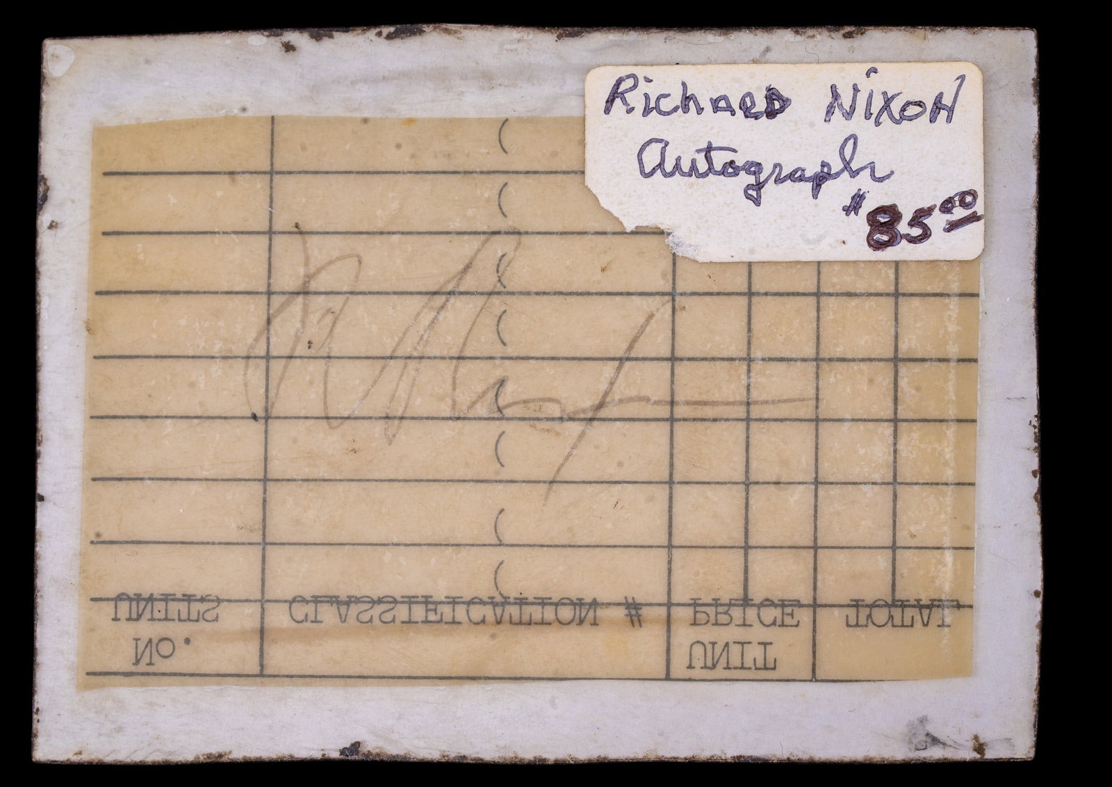 Richard Nixon Autograph (1 of 3)