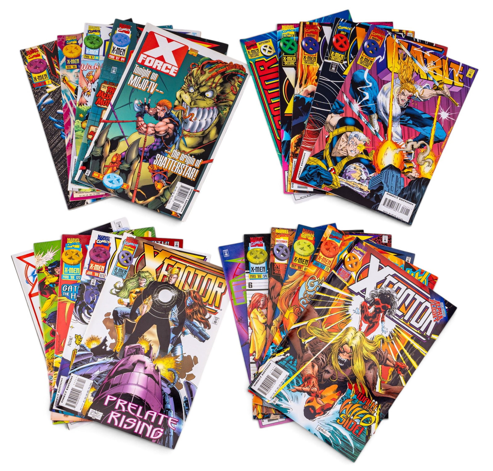Marvel and DC Comic Books, Others (20 pcs): Marvel and DC Comic Books, Others (20 pcs) w/ X Factor, X Force, Magneto and more