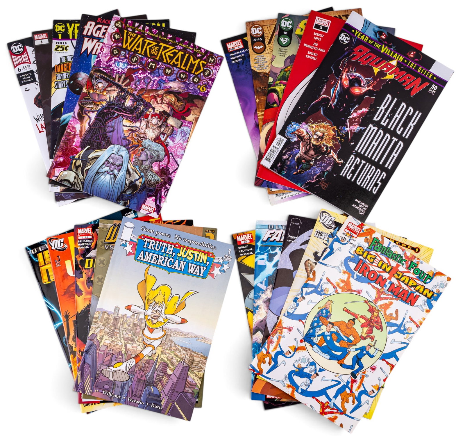 Marvel and DC Comic Books, Others (20 pcs) (1 of 5)
